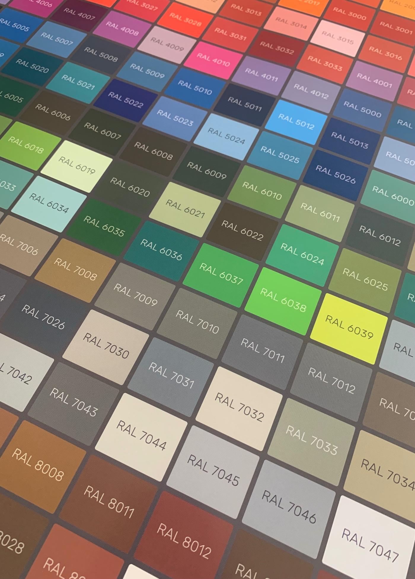 RAL Classic Poster RAL Classic RALcolorchart RAL Classic Poster RAL Classic RALcolorchart